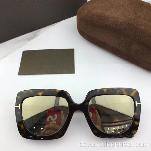 Quadratische Mode-Sonnenbrille für Damen